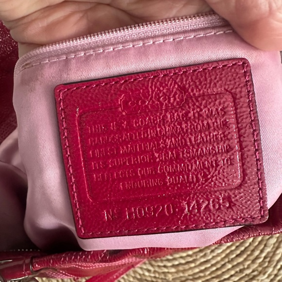 Coach Alex  Patent Leather Shoulder Tote Purse F14265 - Picture 6 of 15